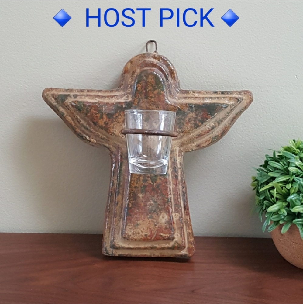 ⭐HOST PICK⭐ Pottery Angel Candleholder